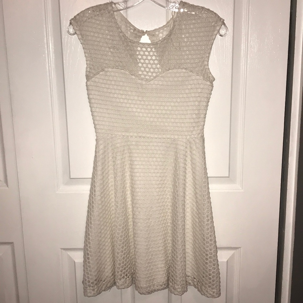 White Skater Dress